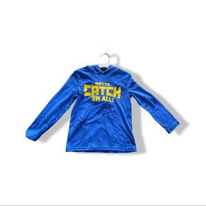 NEW Boys Toddlers shirt w/ hood Pokémon